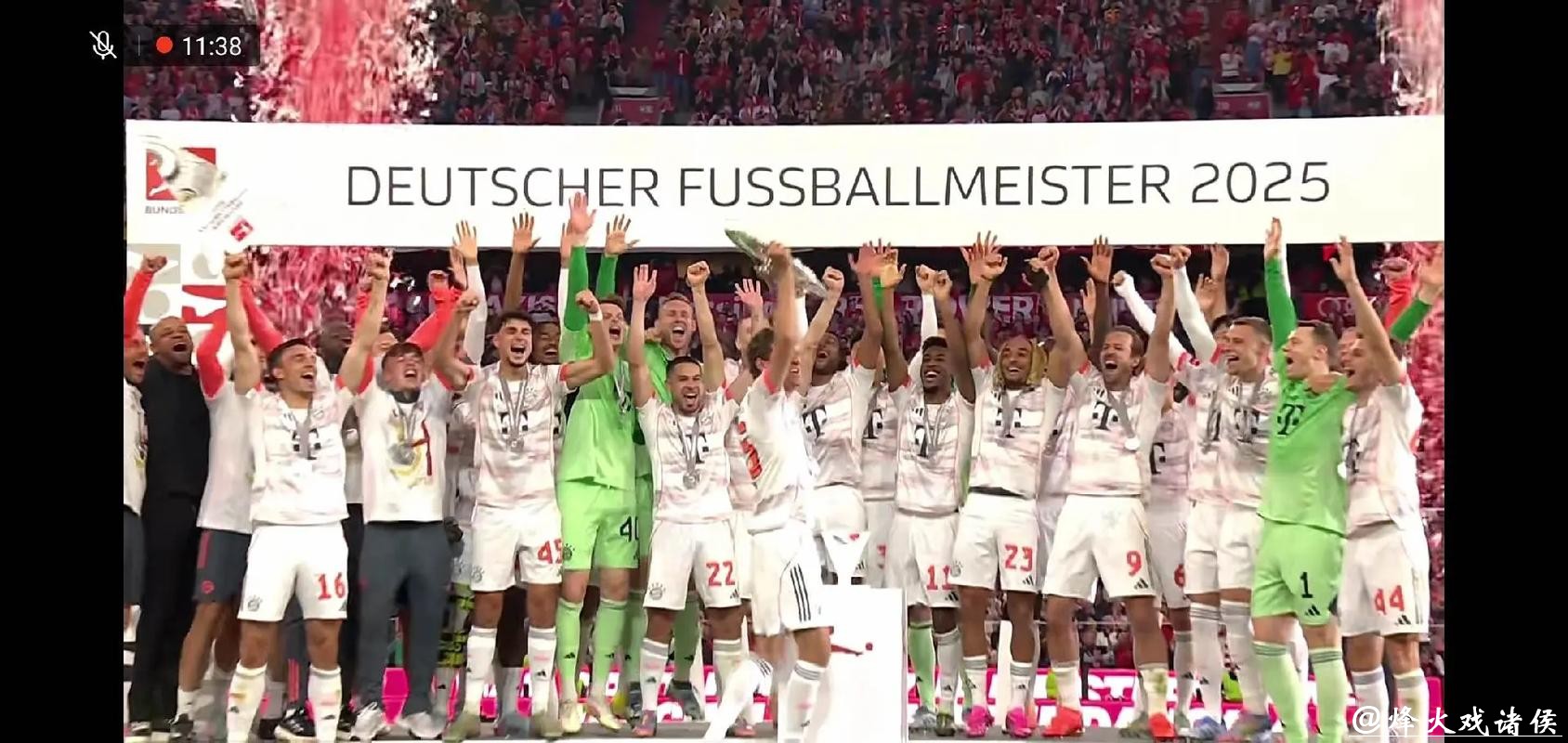 德甲-莱万制胜球 拜仁1-0提前两轮加冕8连冠